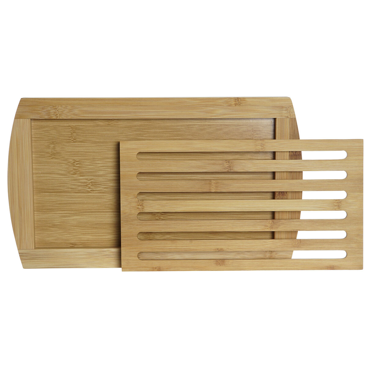 Tábua de corte DKD Home Decor Natural Bambu 36 x 21 x 2 cm